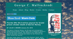 Desktop Screenshot of georgemallinckrodt.com